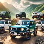 ジムニーの代わりになる軽自動車5選！」を象徴するアイキャッチ画像