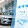 クルマテラスの口コミ・評判まとめ - 車のローン審査と5つ星評価のイメージ